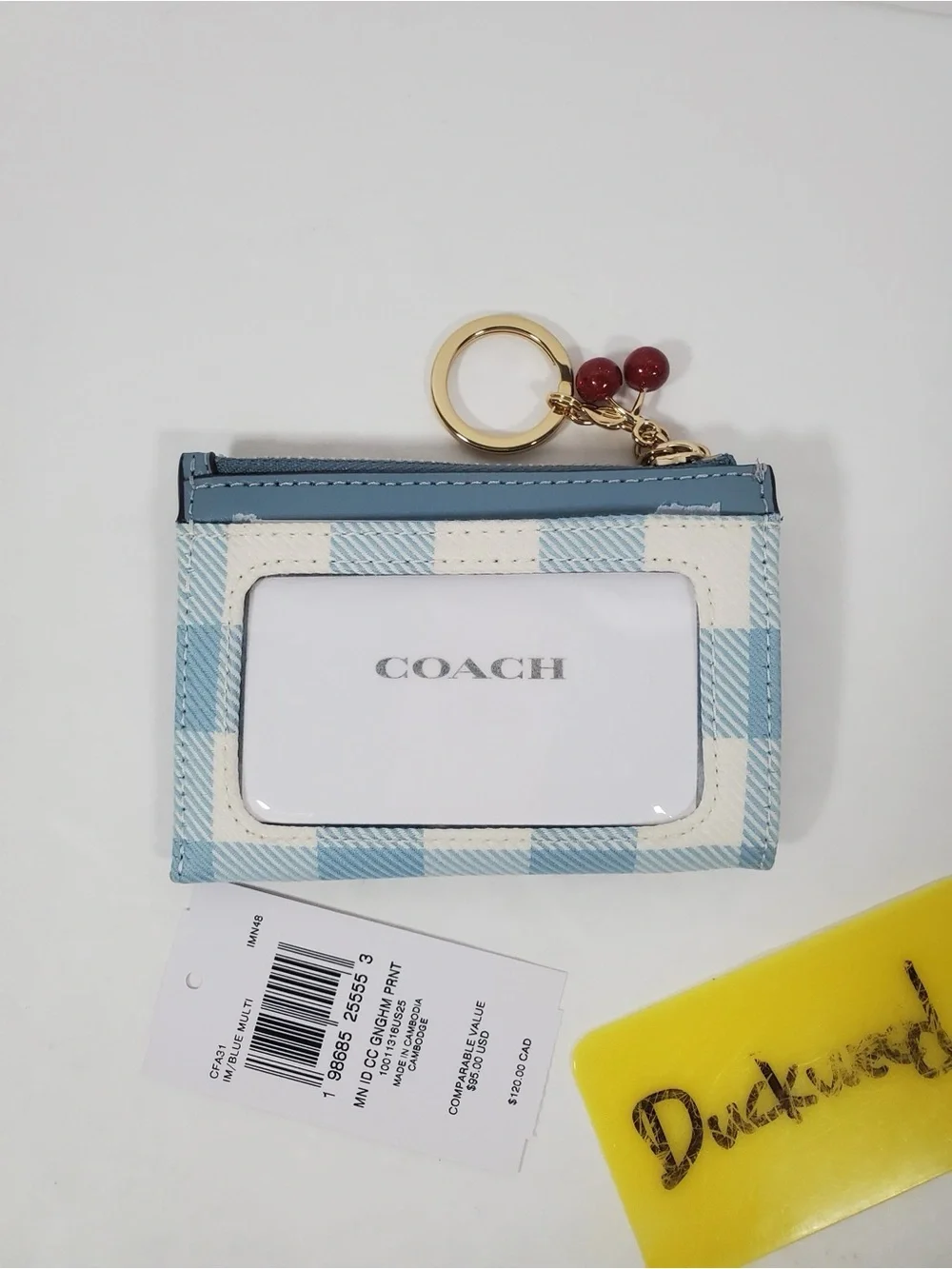 Coach nwt mini